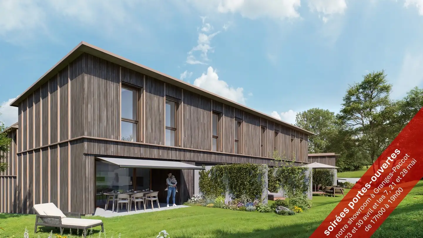 Row house for sale - 1726 Farvagny-le-Grand