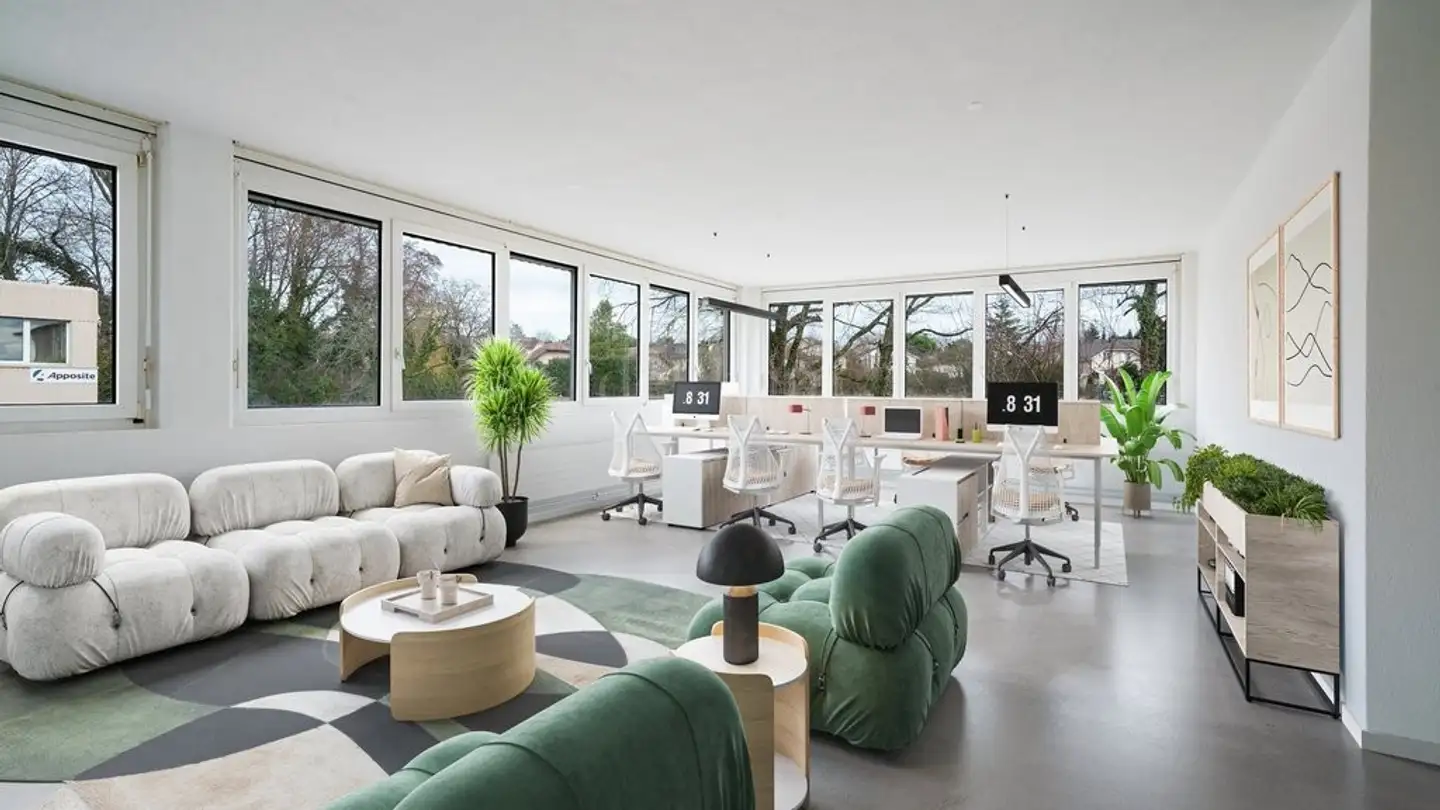 Bürofläche mieten - Chemin Des Champs-Courbes 21, 1024 Ecublens VD