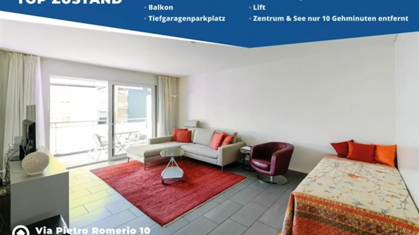 Apartment for sale - Via Pietro Romerio 10, 6600 Locarno