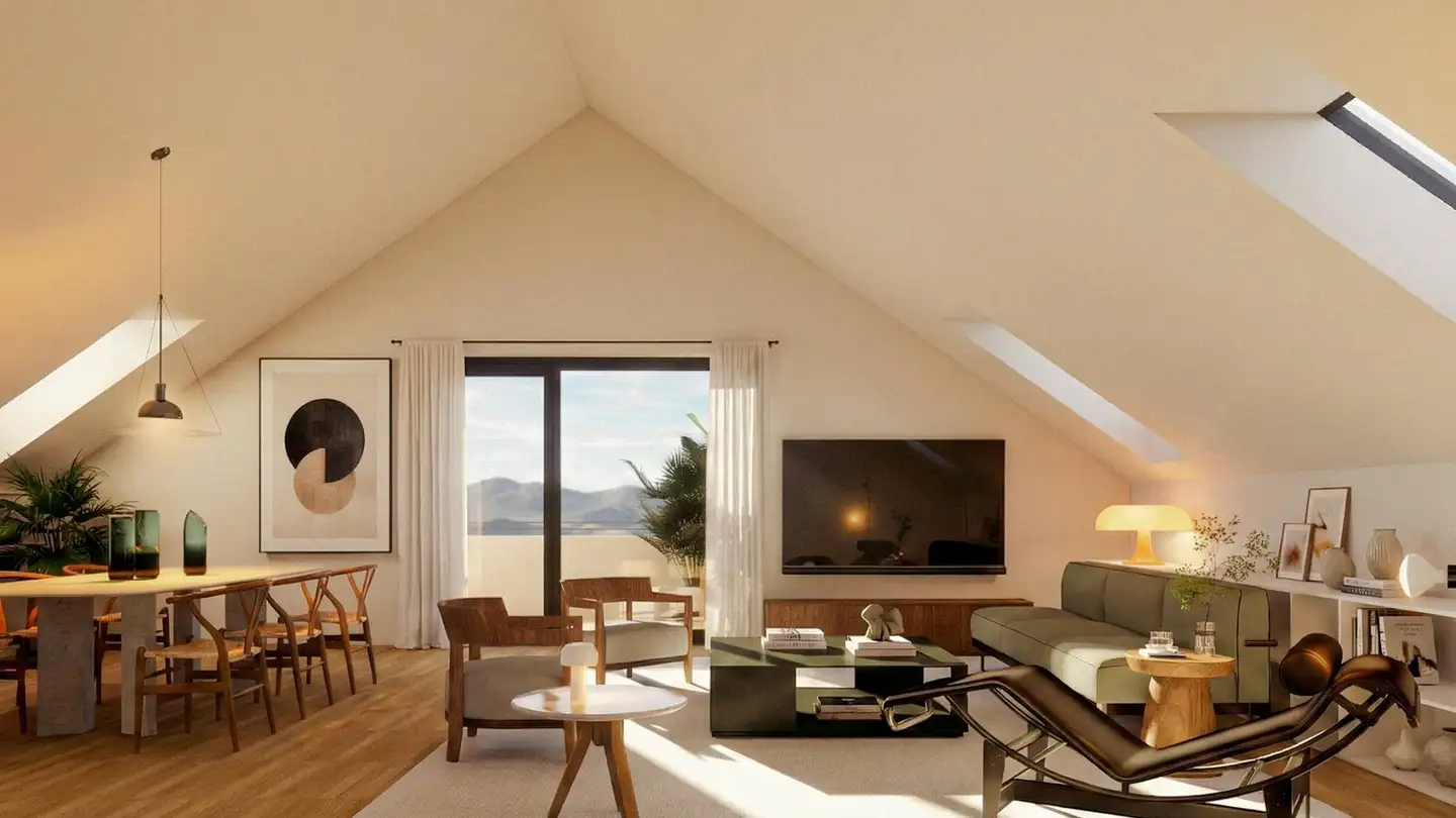 Attique à louer - 8032 Zürich - Photo 4