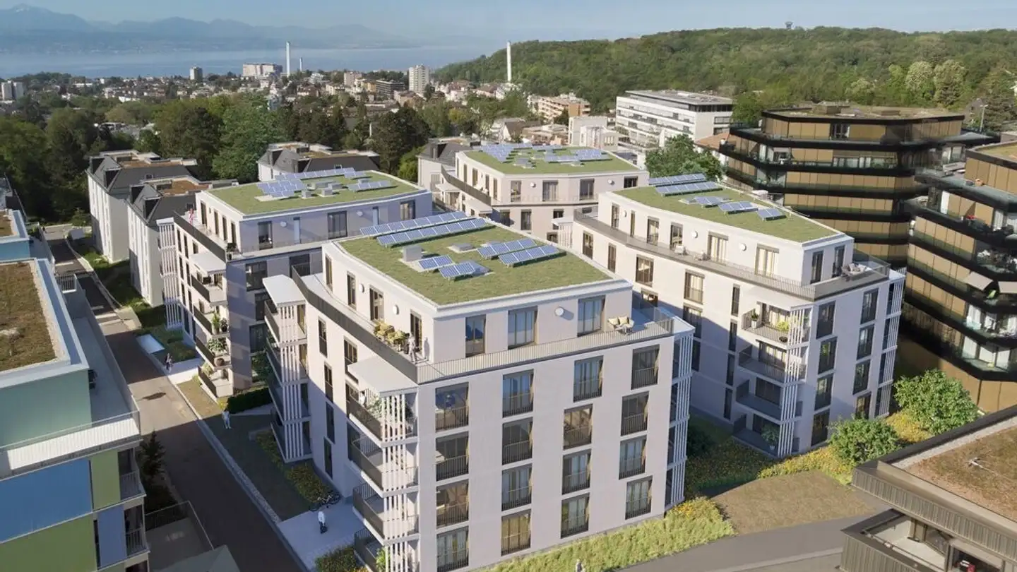 Wohnung mieten - Chemin De Bérée 8b, 1010 Lausanne