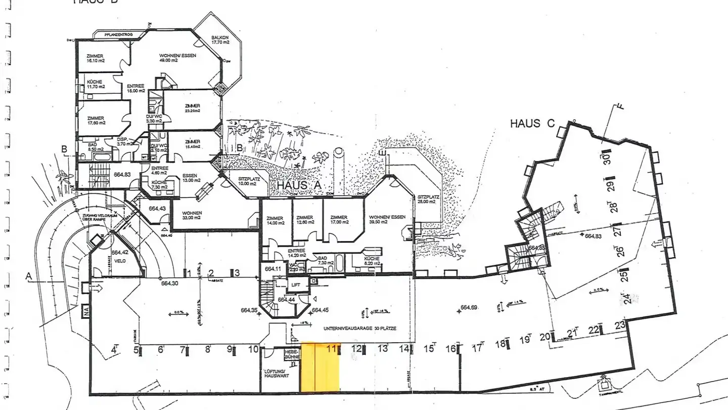 Underground parking space for rent - Zugerstrasse 17, 8816 Hirzel - Photo 2