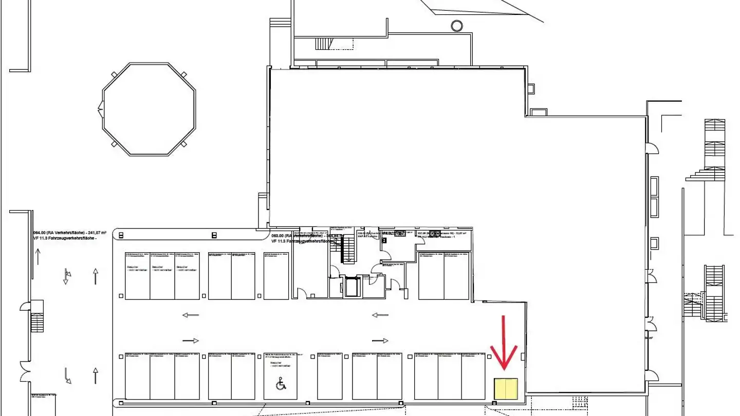 Place de parking intérieure pour moto à louer - Im Zentrum 14, 8604 Volketswil