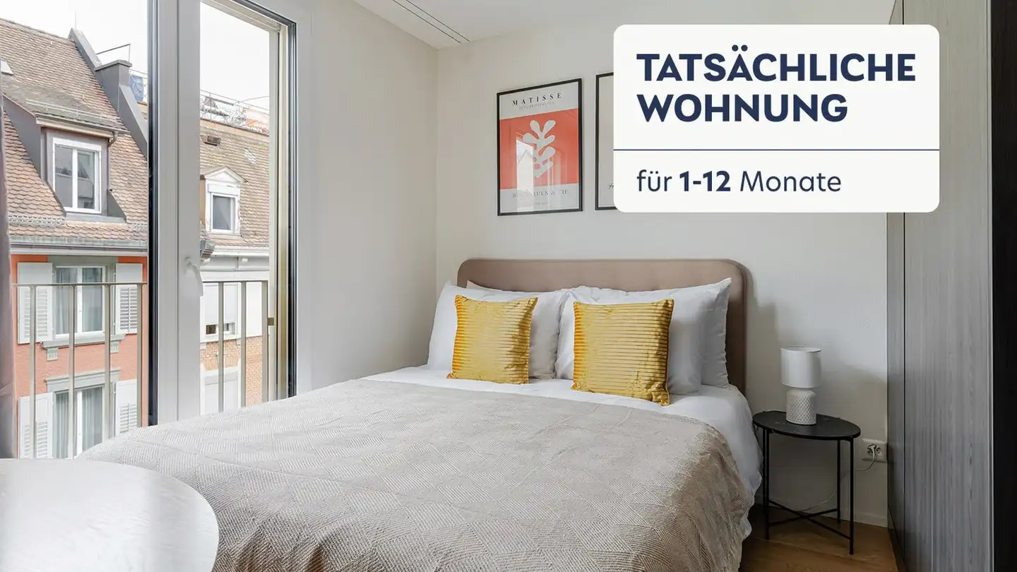Furnished apartment for rent - Martastrasse 121, 8003 Zürich