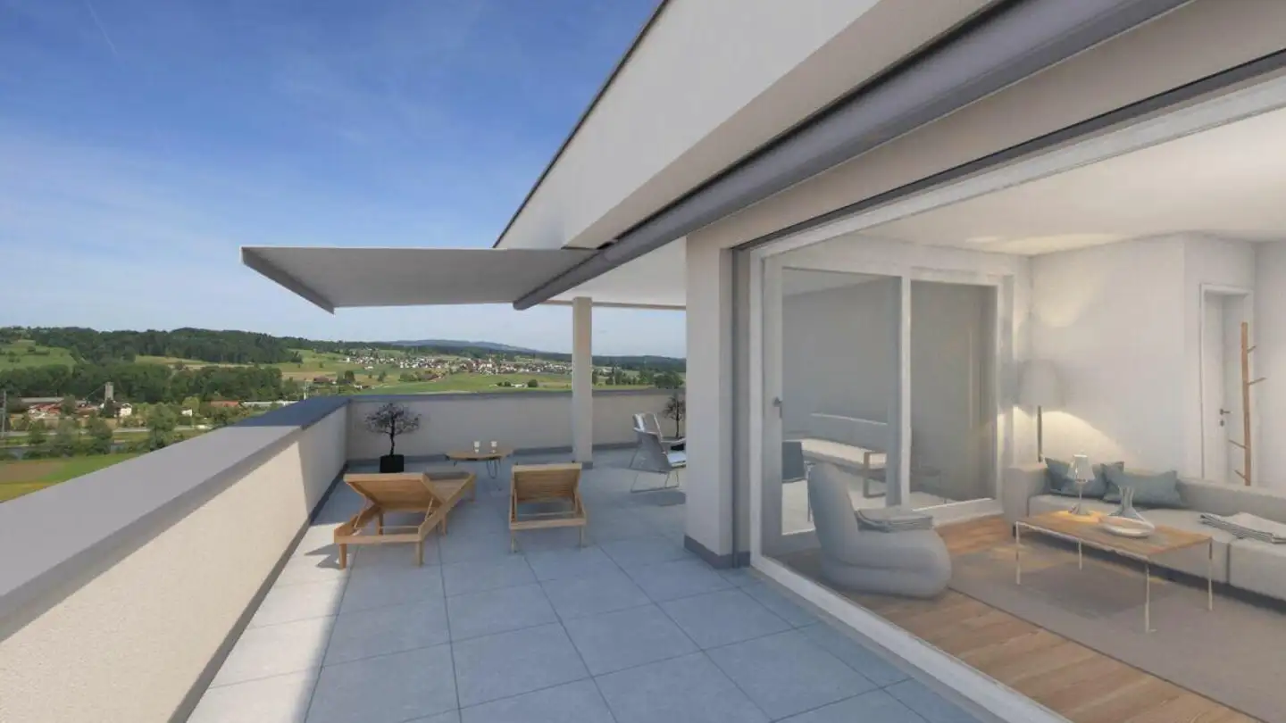 Penthouse for rent - Kantonsstrasse 11, 6038 Honau