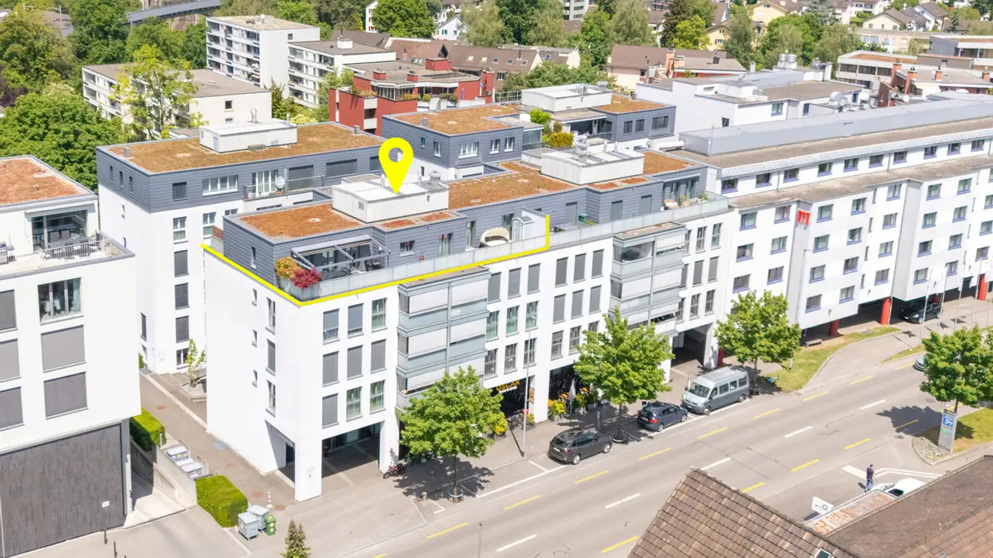 Attique à vendre - Schaffhauserstrasse 95a, 8152 Glattbrugg