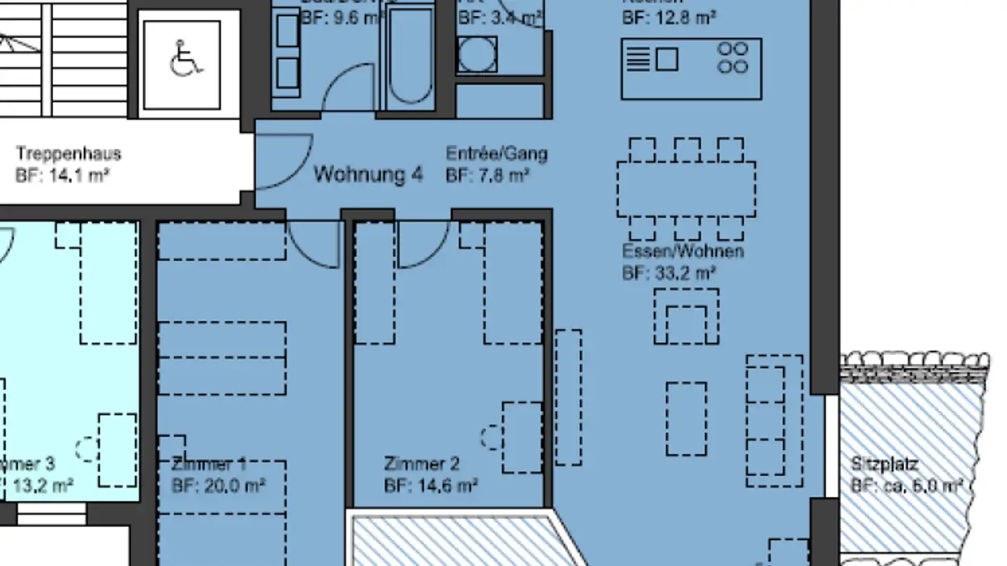 Apartment for rent - Nebenbachweg 4a, 9470 Buchs SG - Photo 2