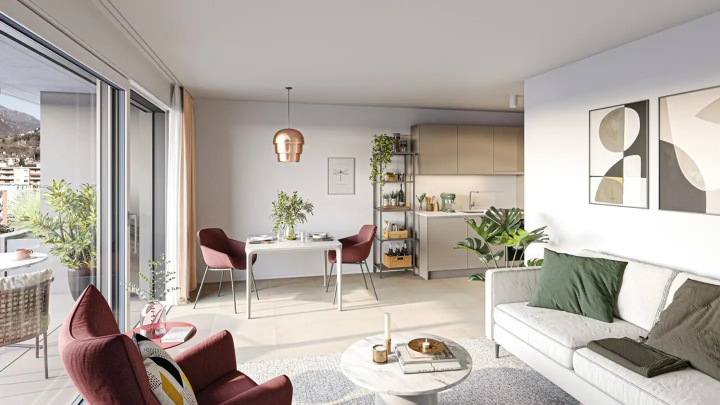 Apartment for rent - Via San Nicolao 38, 6598 Tenero - Photo 3