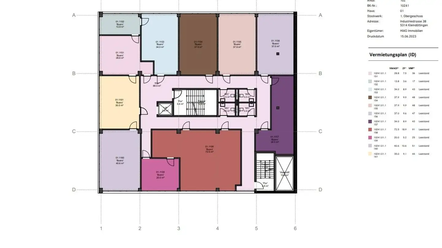 Spazio ufficio in affitto - Industriestrasse 38, 5314 Kleindöttingen - Photo 3