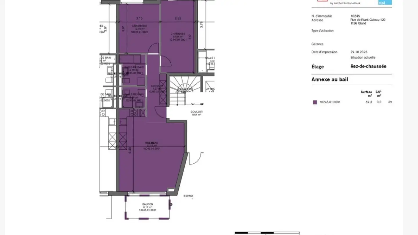 Apartment for rent - Rue De Riant-Coteau 120, 1196 Gland