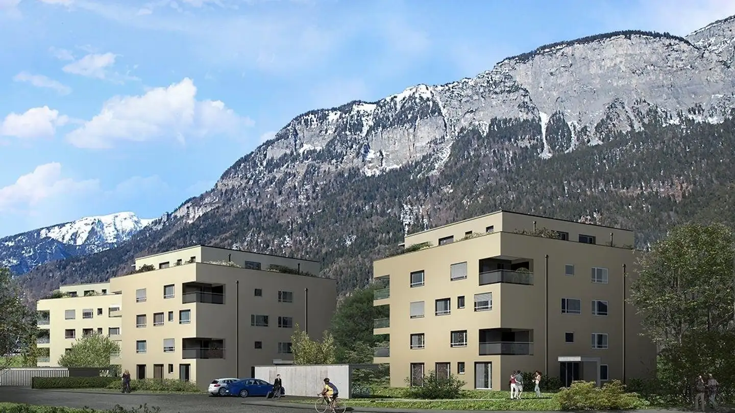 Appartement à louer - Via Ardisla 15, 7013 Domat/Ems