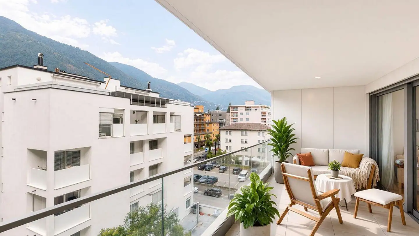 Stepped apartment for sale - Via Della Pace, 6600 Locarno