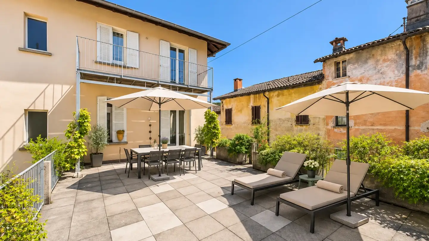 Apartment for rent - Piazza Grande 3, 6986 Curio