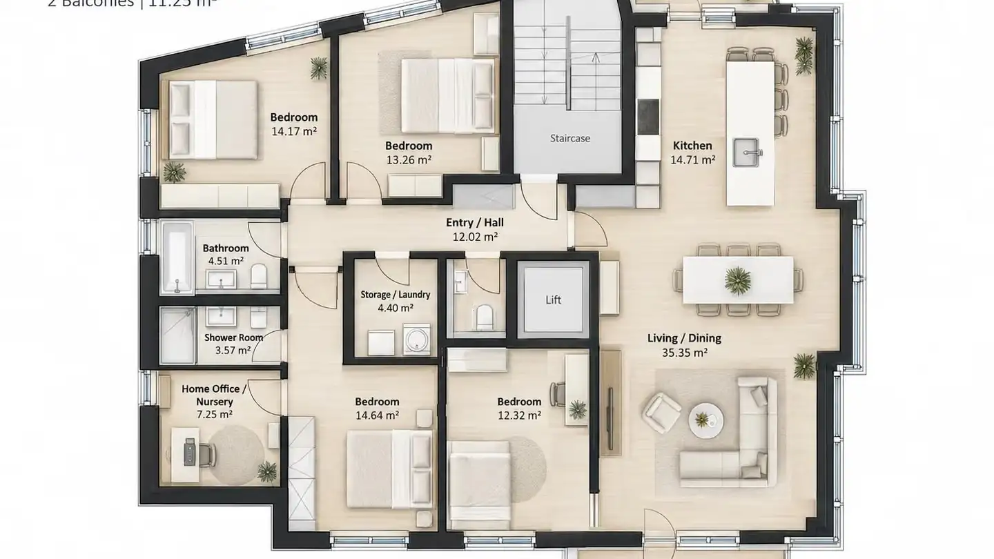 Appartamento in affitto - Rieterstrasse 102, 8002 Zürich - Foto 3