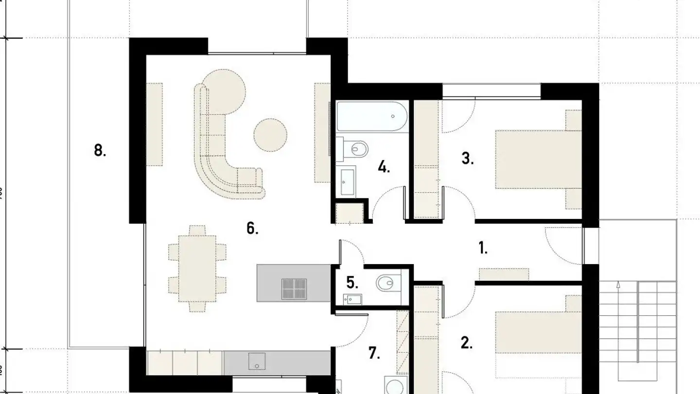 Appartement à louer - Route de l'Eglise, 3968 Veyras - Photo 4
