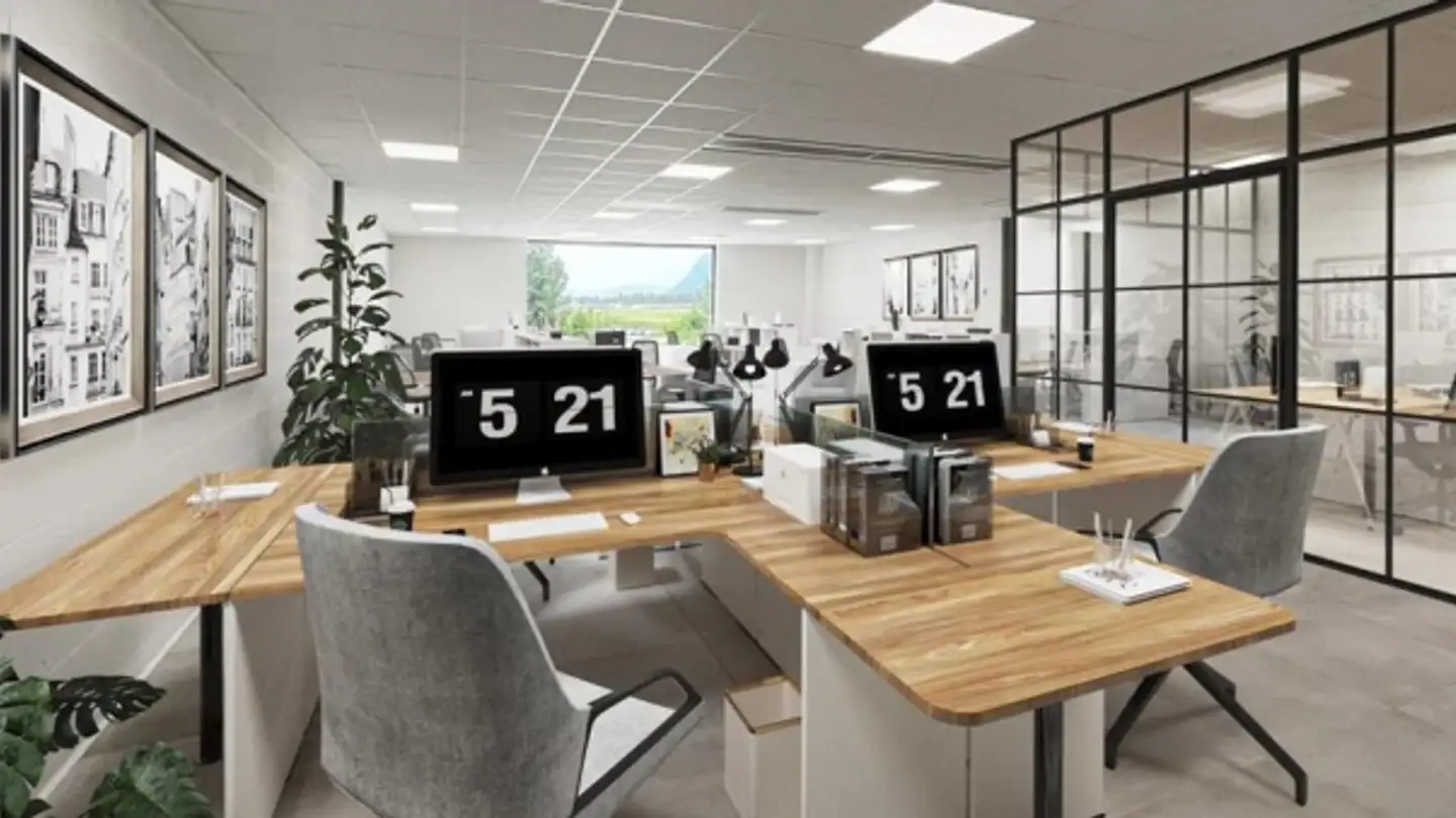 Bürofläche mieten - Route Des Iles 1, 1870 Monthey - Foto 4