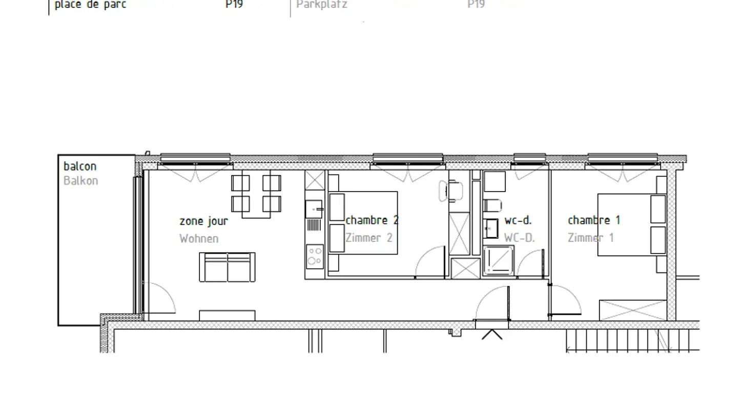 Appartamento in affitto - Sältimattenstrasse 13, 3940 Steg VS - Foto 4
