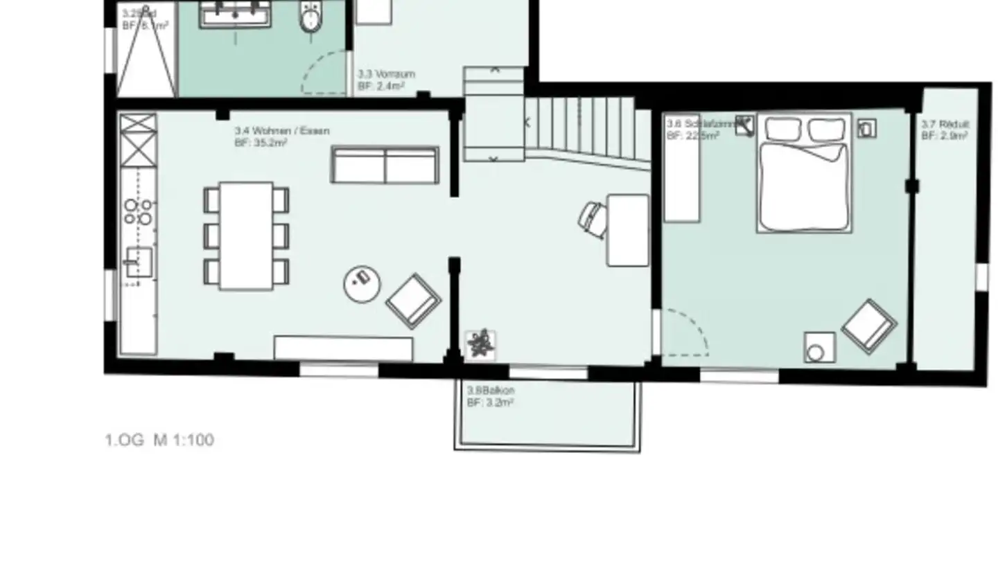 Apartment for rent - 8404 Winterthur - Photo 2