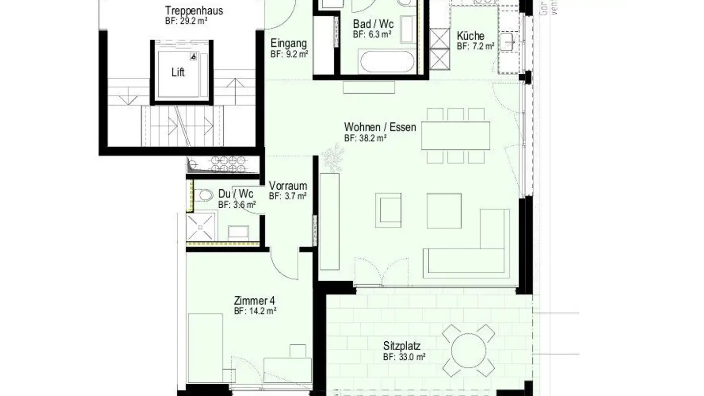 Wohnung mieten - Fridtalweg 9, 8488 Turbenthal - Foto 2