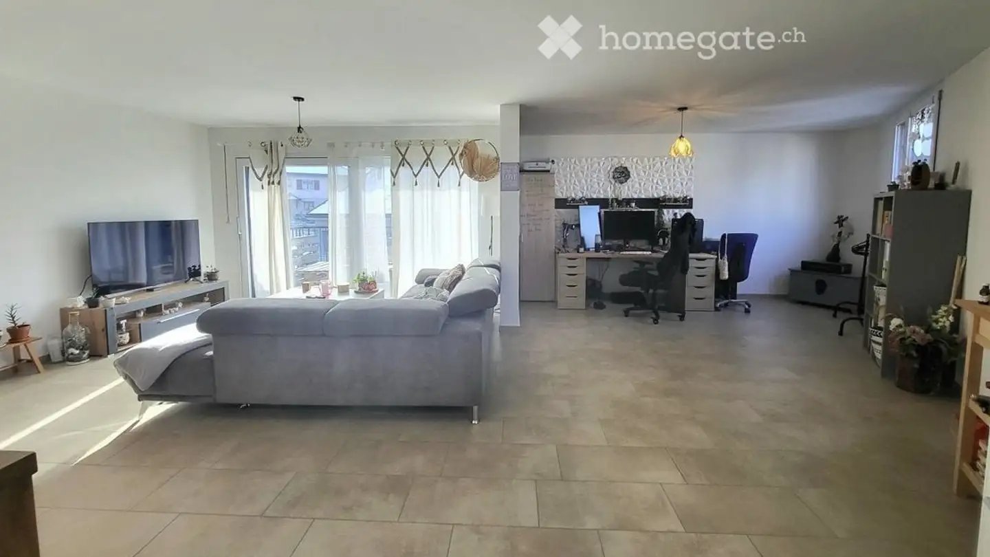 Wohnung mieten - Route Du Montilier 3, 1694 Villargiroud - Foto 3