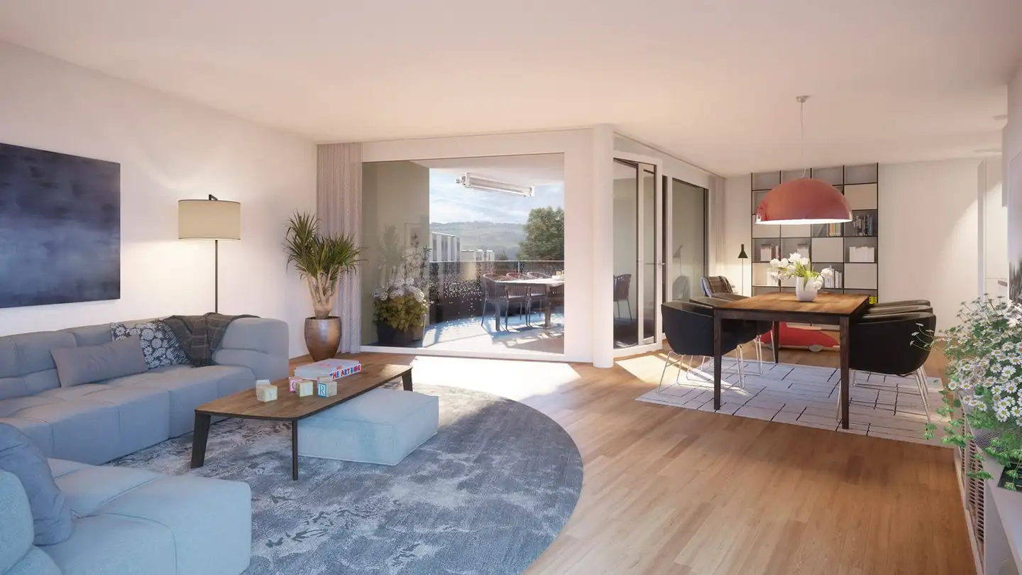 Penthouse mieten - Terrassenweg 18, 3110 Münsingen - Foto 4