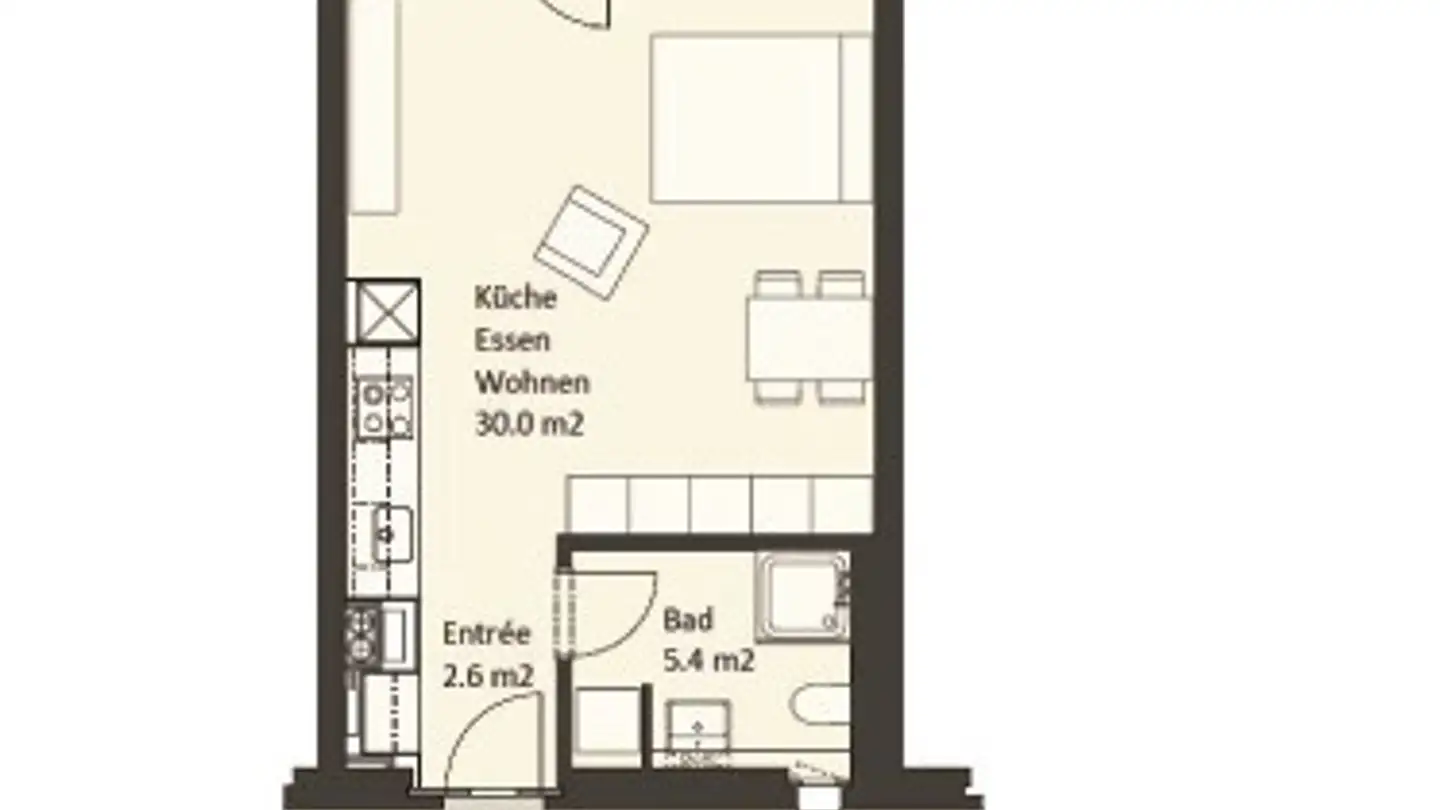 Appartement à louer - Bessersteinblick 1, 5234 Villigen - Photo 2