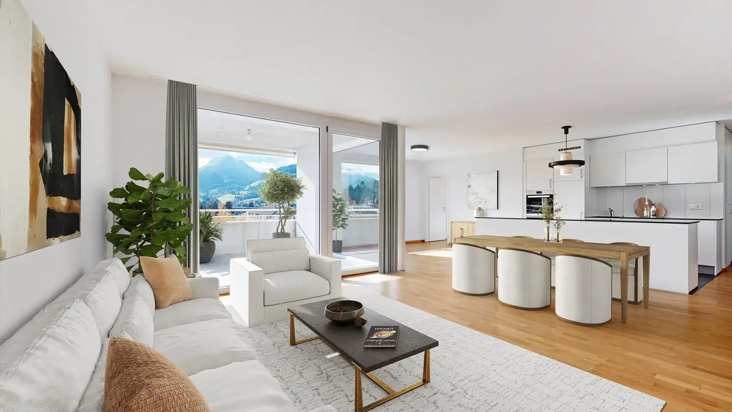 Wohnung mieten - Rue Auguste-Majeux 66, 1630 Bulle