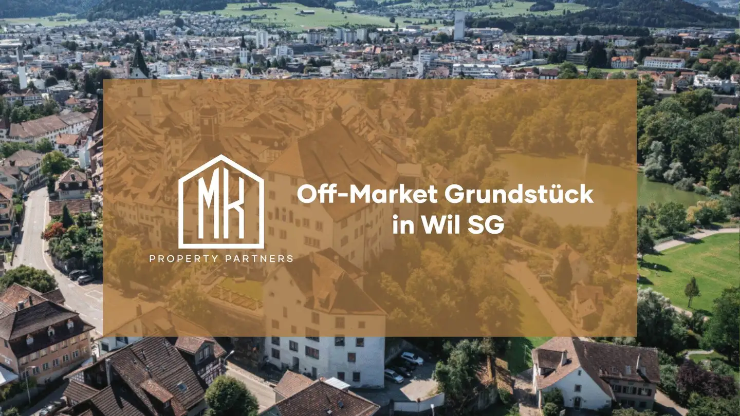 Constructible plot for sale - 9500 Wil SG