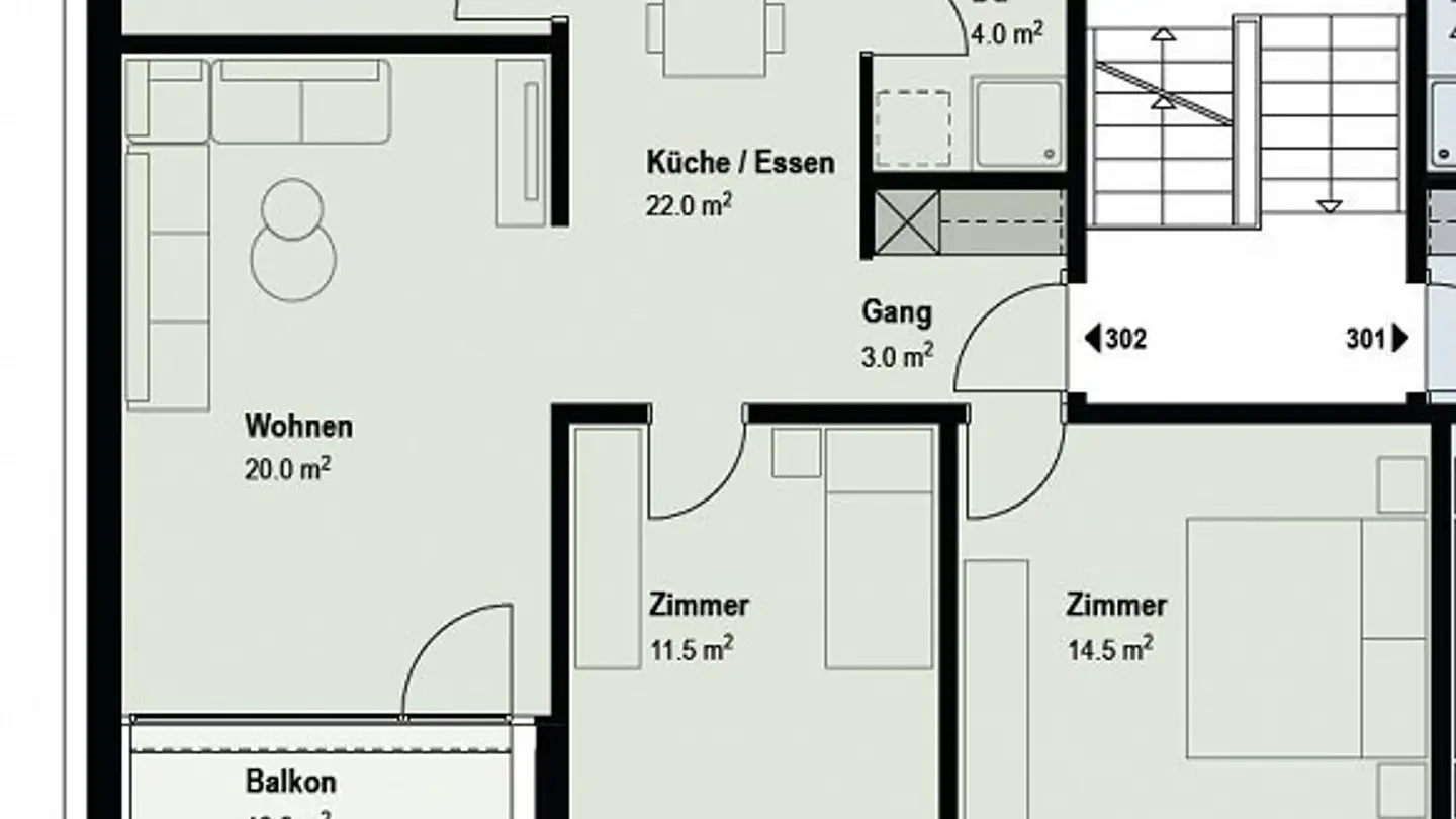 Appartamento in affitto - Ahornstrasse 5, 9200 Gossau SG - Photo 4