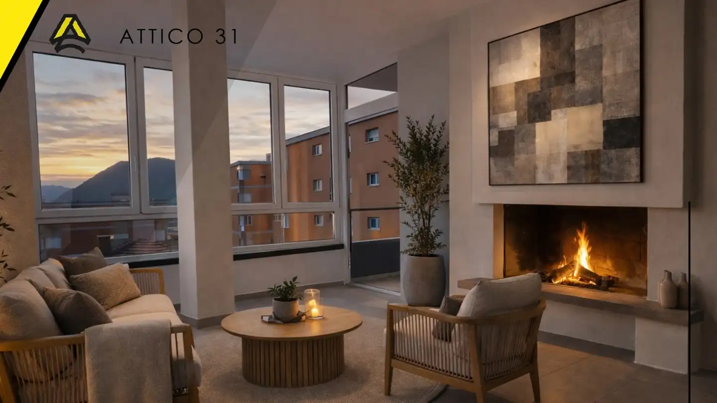 Attico in vendita - Via Besso 31, 6900 Lugano