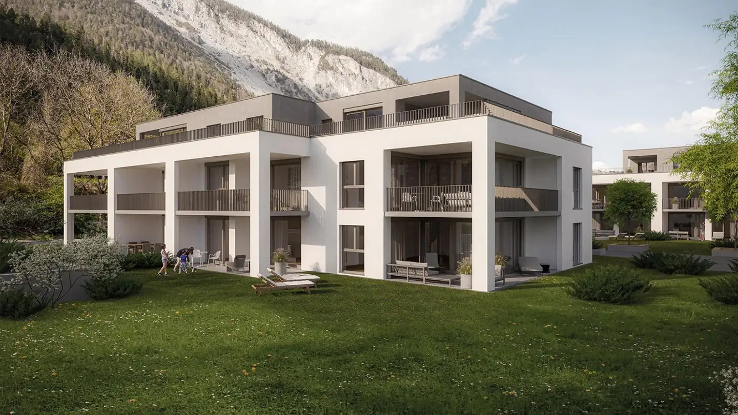 Appartement à louer - Taminserstrasse 101, 7012 Felsberg