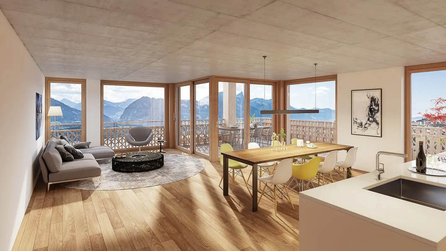 Maison jumelle à vendre - Endorfhohle, 3655 Sigriswil