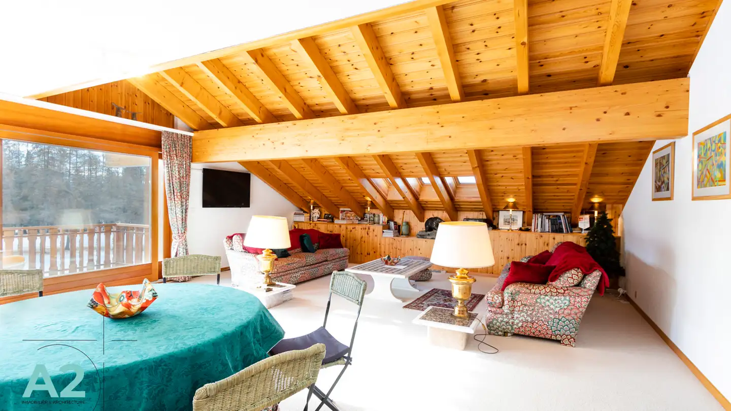 Penthouse mieten - Route Des Mélèzes, 3963 Crans-Montana - Foto 2
