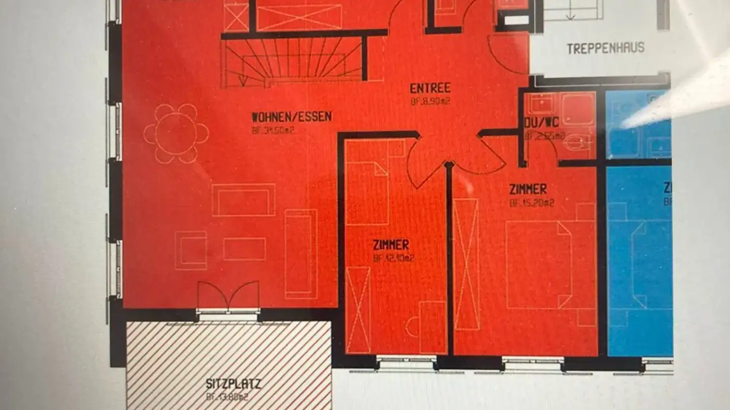Duplex à louer - Bächelweg 3, 8156 Oberhasli - Photo 3