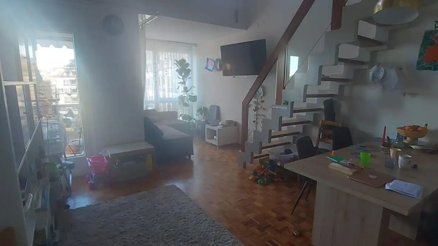 Attic flat for rent - Rue Louis Meyer 9b, 1800 Vevey