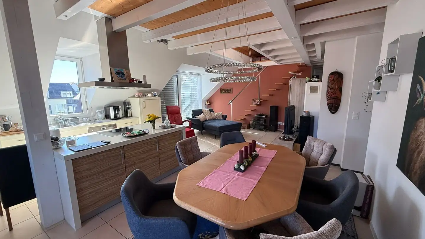 Attic flat for rent - Oberbodenstrasse 13, 5303 Würenlingen