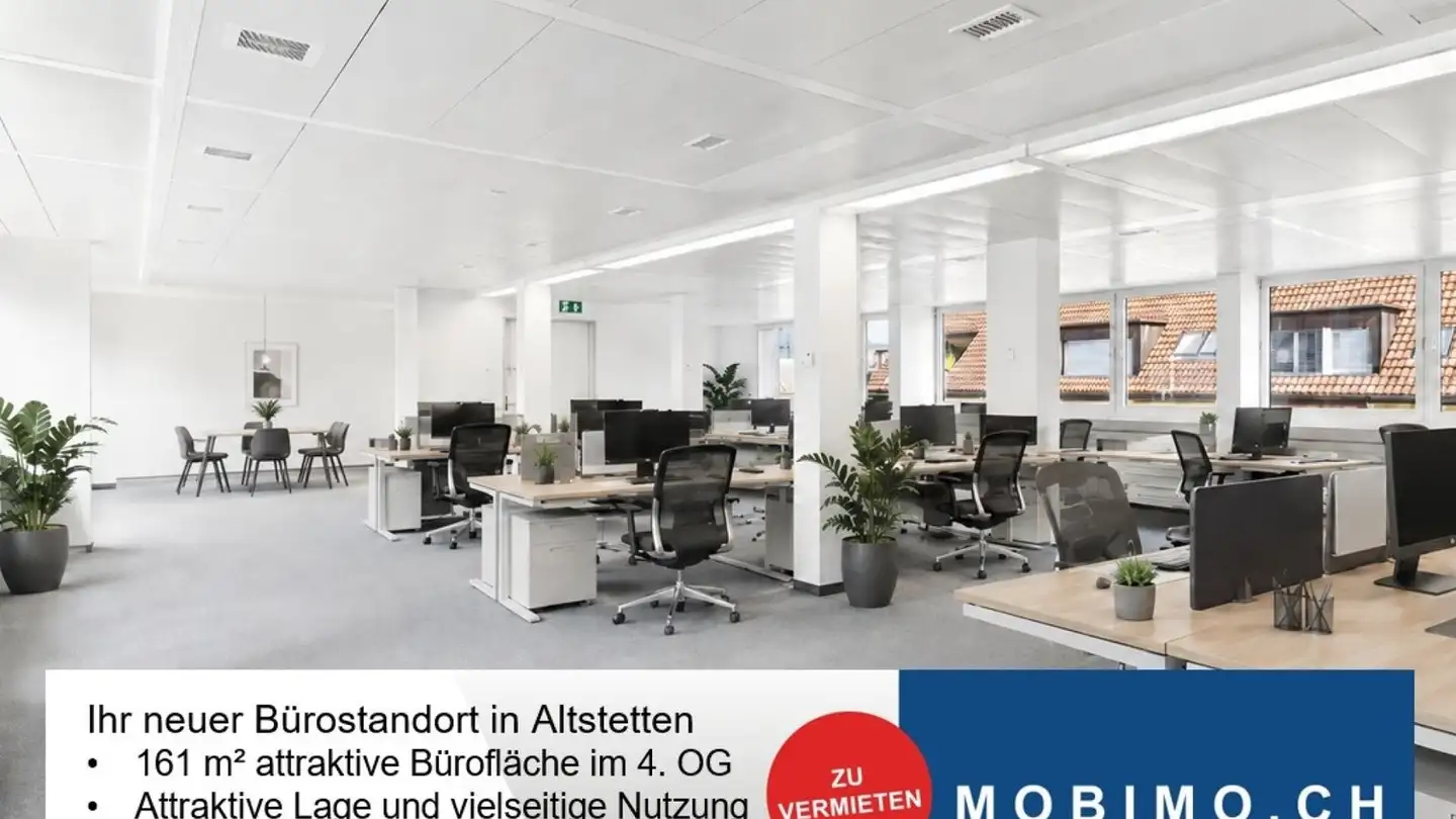 Bürofläche mieten - Badenerstrasse 694, 8048 Zürich
