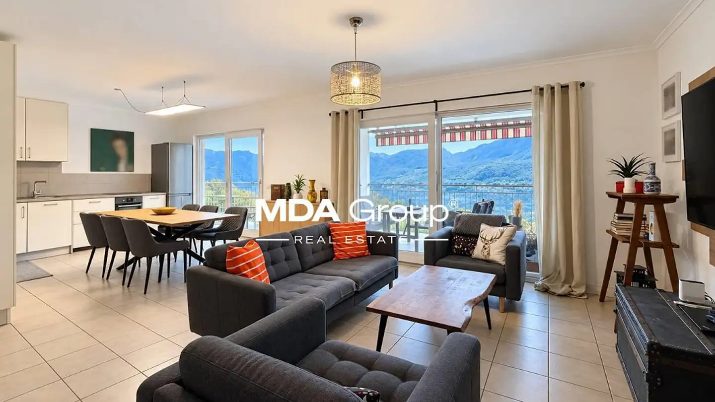 Appartement à louer - Via Colombei, 6914 Carona - Photo 2