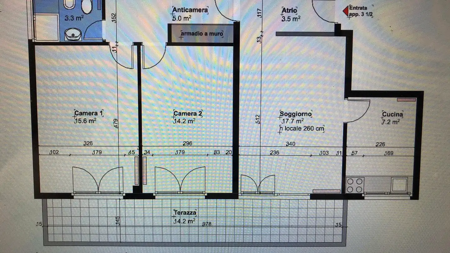 Appartamento in affitto - Via Giocondo Albertolli 7, 6830 Chiasso