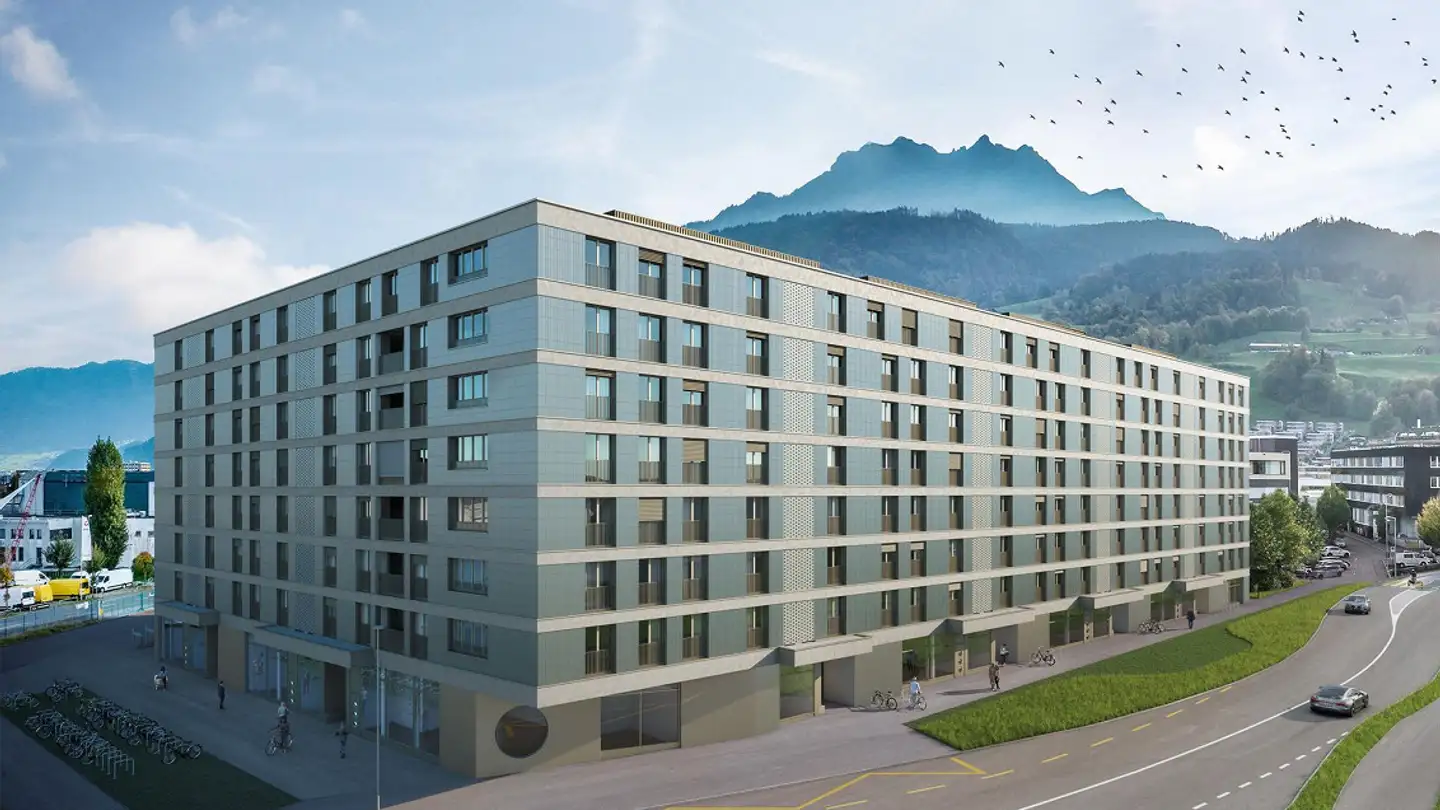 Edificio ad uso misto in affitto - Industriestrasse 2c, 6010 Kriens