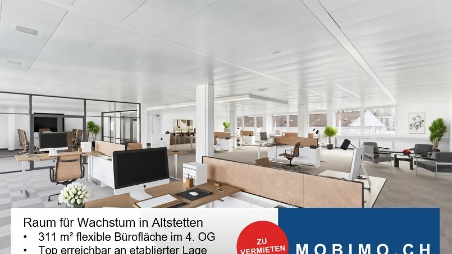 Bureau à louer - Badenerstrasse 694, 8048 Zürich