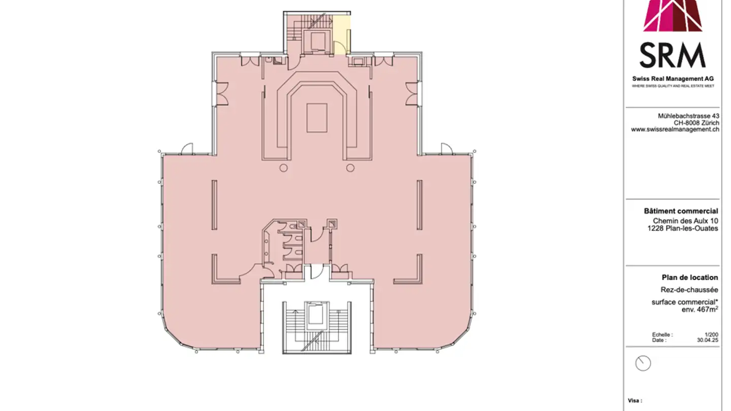 Commerciale in affitto - Chemin Des Aulx 10, 1228 Plan-les-Ouates
