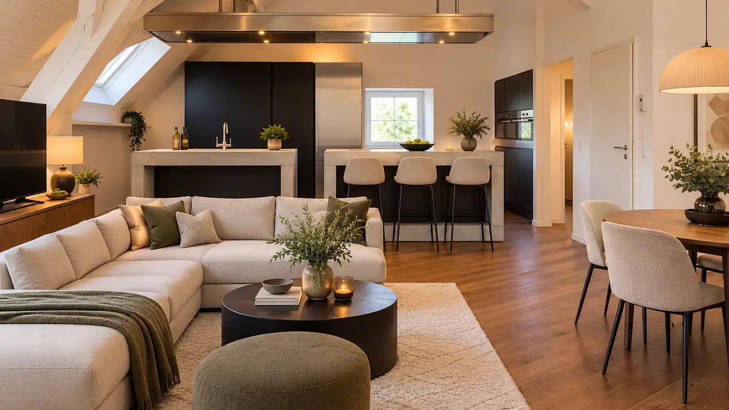 Loft à louer - Hauptstrasse 32, 5444 Künten