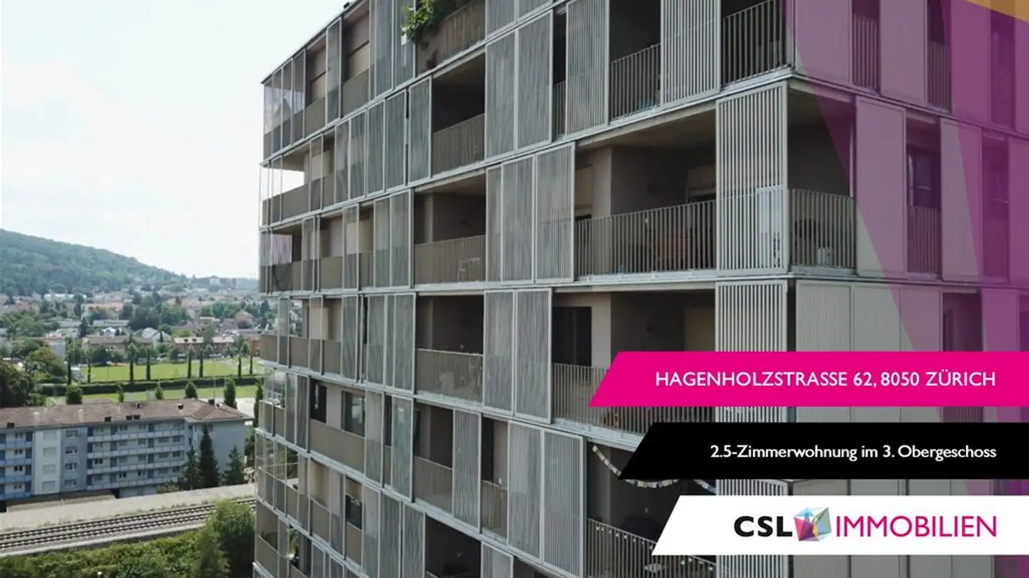 Appartement à louer - Hagenholzstrasse 62, 8050 Zürich
