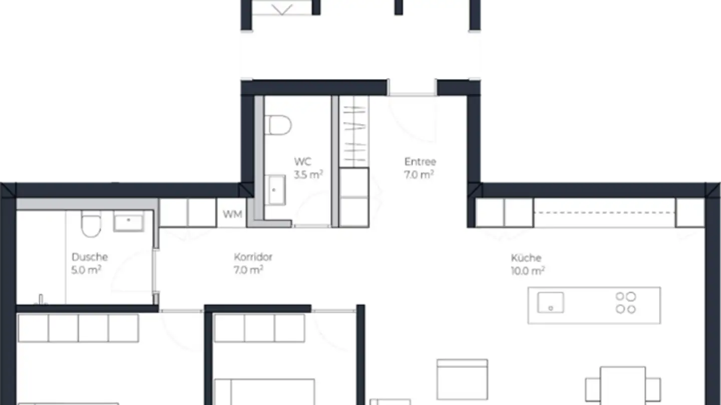 Wohnung mieten - Schönholzerswilerstrasse 3, 9517 Mettlen - Foto 4