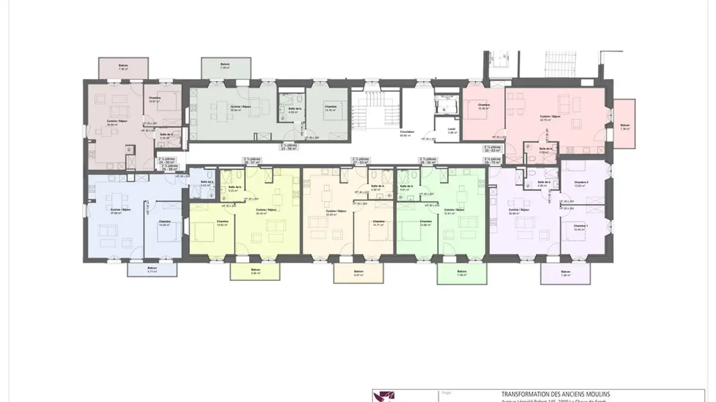 Appartamento in affitto - Avenue Léopold-Robert 145, 2300 La Chaux-de-Fonds - Photo 4