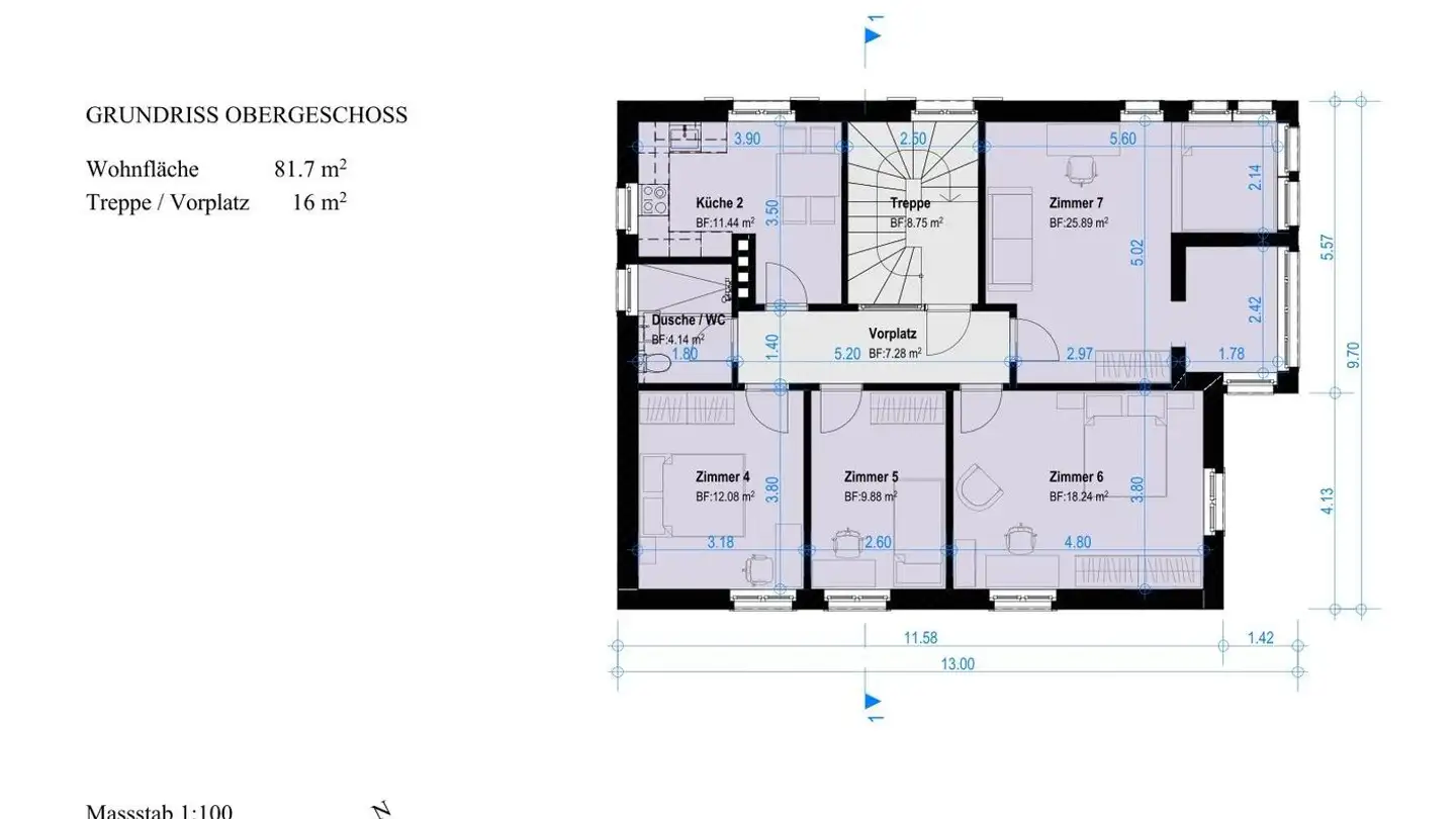 Appartement à louer - Breitestrasse 25, 8400 Winterthur - Photo 2