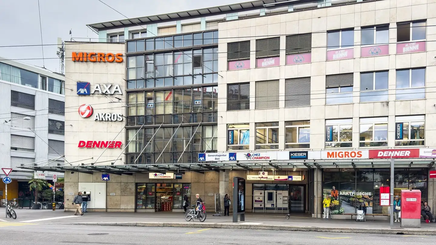 Bürofläche mieten - Rue De La Gare / Bahnhofstrasse 15, 2502 Biel/Bienne