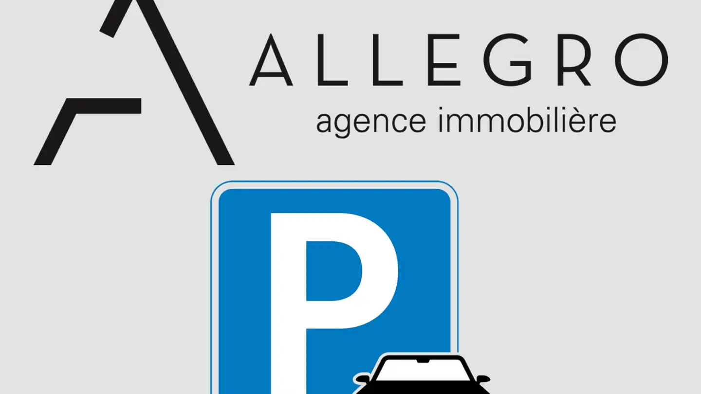 Outdoor parking space for rent - Rue Du Rhône 9, 1950 Sion