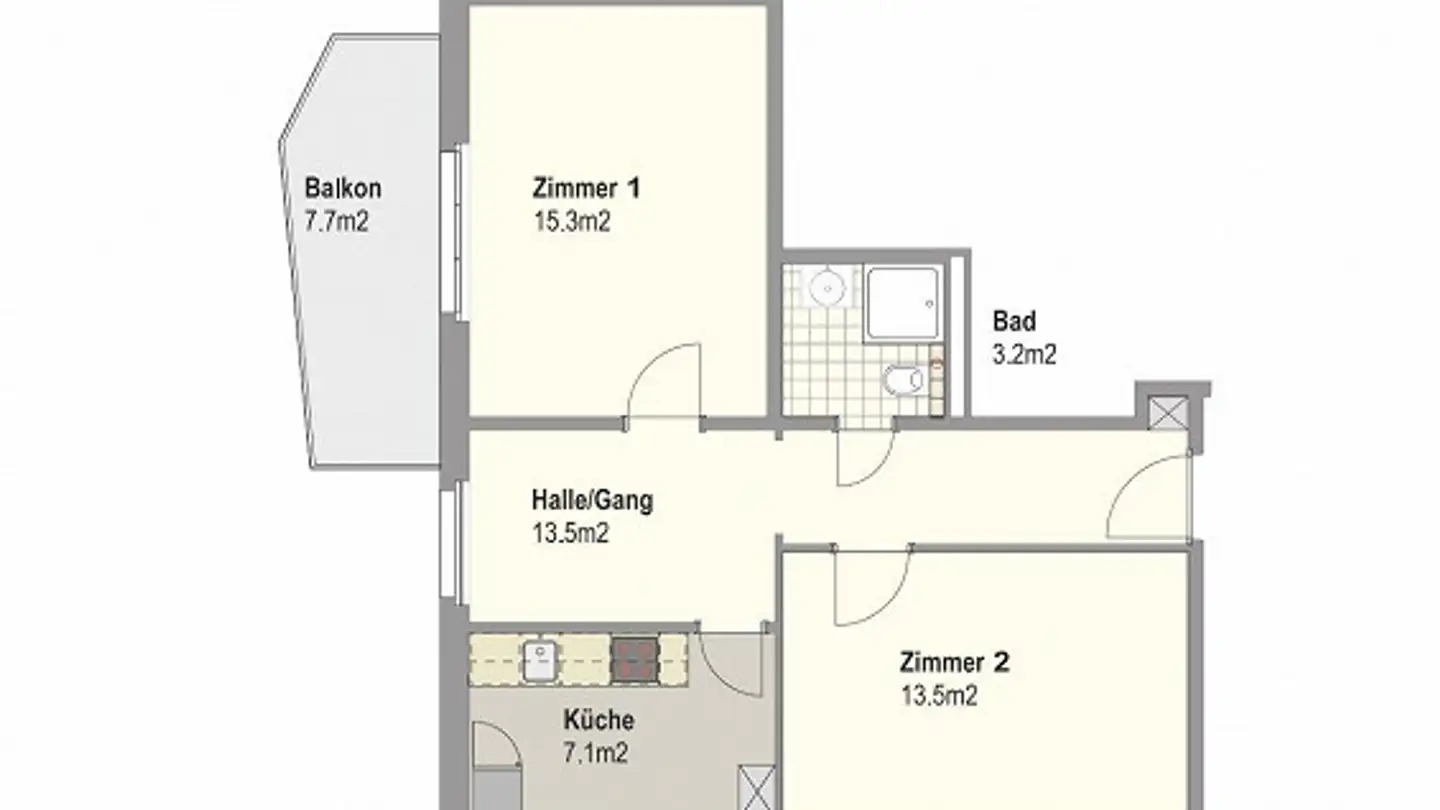 Wohnung mieten - Chemin Des Mésanges / Meisenweg 4, 2503 Biel/Bienne - Foto 2
